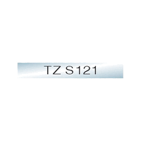 TZ-S121, PTOUCH bande, strong/adhersiv noir/claire, 9 mm