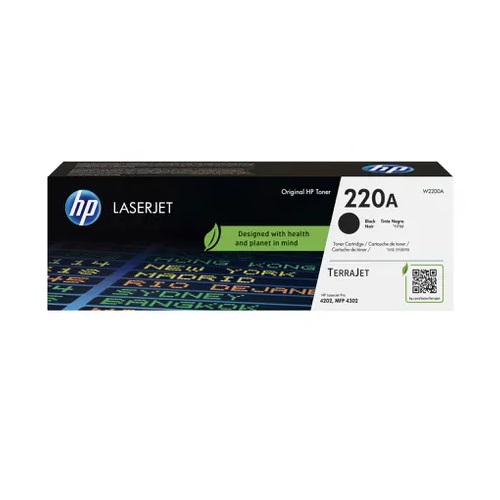 HP W2200A cartouche toner originale no. 220A noire, 2000 pages