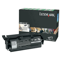 Cartouche toner original Lexmark noire, 7000 pages