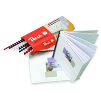 Peignes de reliure 8 mm, pour 45 feuilles A4, noirs, 100 pices - PB408-02
