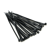 Kabelbinder aus Nylon, 2.5x160mm, schwarz, 100 Stck