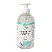 MARTEC 33051 Dsinfection 500ml Gel pour les mains, avec Aloe-Vera